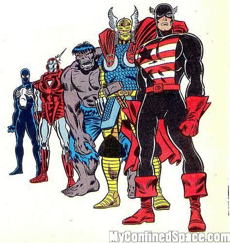 Marvel 80s Makeovers Myconfinedspace Marvel Comic Universe Marvel