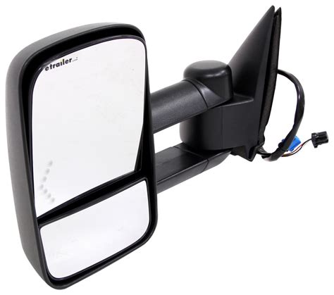 K Source Custom Extendable Towing Mirror W Turn Signal Electric Heated Driver Side K