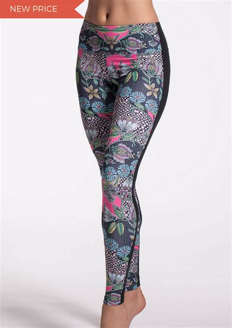 Colorful Yoga Pants Yoga Leggings Flower Print Tights Workout