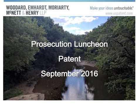 2016 September Patent Prosecution Lunch