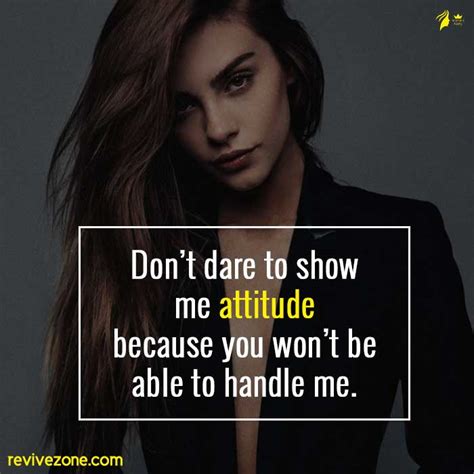 Dont Dare To Show Me Attitude Revive Zone