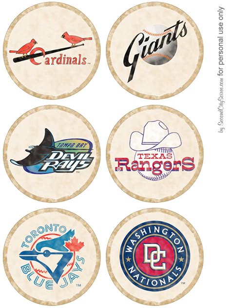 Logos Adapted From Chris Creamers Vintage Baseball
