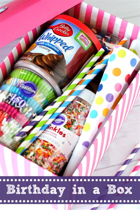 A friend as sweet as yours deserves a birthday card as sweet as this! Birthday Box & Party in a Jar - Crazy Little Projects
