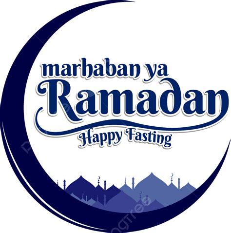 Marhaban Ya Ramadán Mezquita Creciente Silueta Png Marhaban Saludo