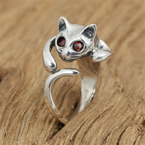 s925 factory wholesale silver jewelry handmade retro silver ring female cat eye ring ring in