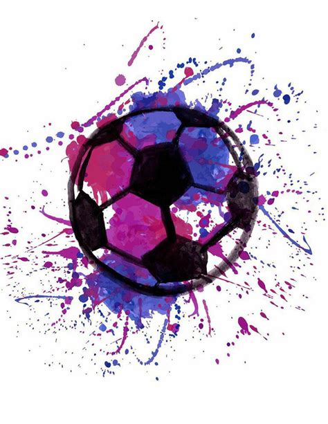 A Pretty Soccer Ball Soccer Art Soccer Ball Sports Drawings