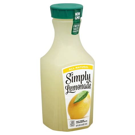 All Natural Lemonade Simply 52 Fl Oz Delivery Cornershop By Uber