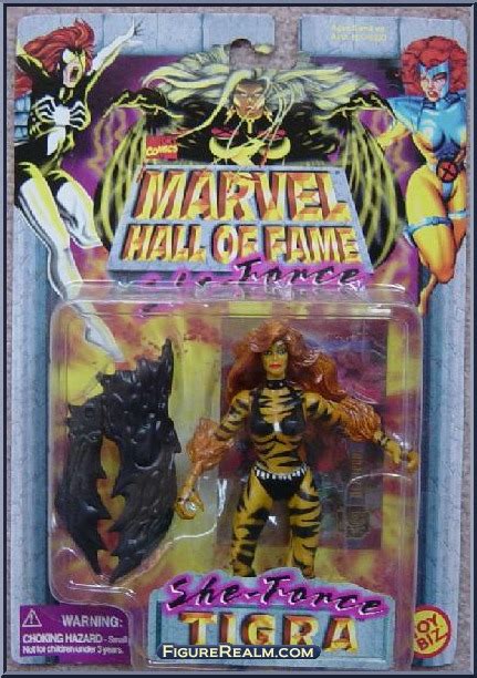 Tigra Marvel Hall Of Fame She Force Toy Biz Action Figure