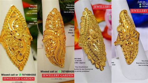 Latest Gold Ring Design 2022gold Ring Collectiongold Ring Designs