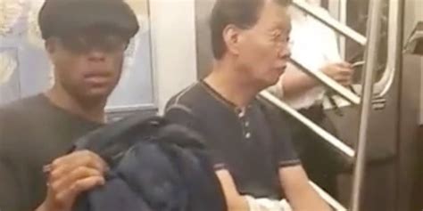 Viral Video Shows Man Accused Of Masturbating On NYC Subway Being
