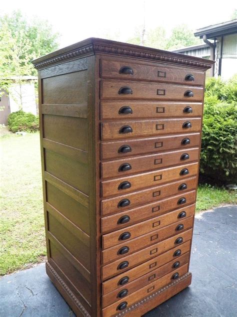 Map Drawer Cabinet For Sale