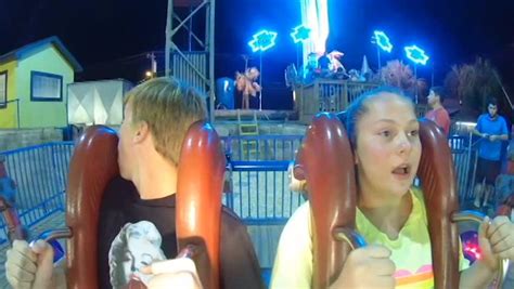 Slingshot Ride Fails Viral Video Rider Slingshots Into The Air But Doesn T Expect This