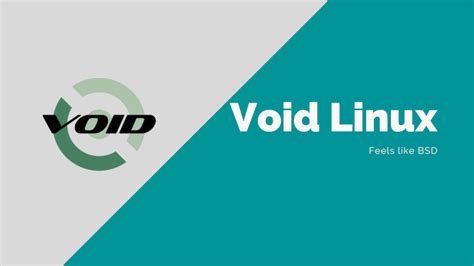 Review Void Linux A Linux Bsd Hybrid