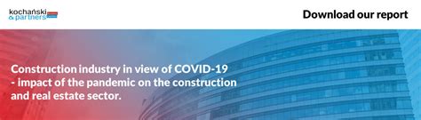 Construction Industry In View Of Covid 19 Impact Of The Pandemic On