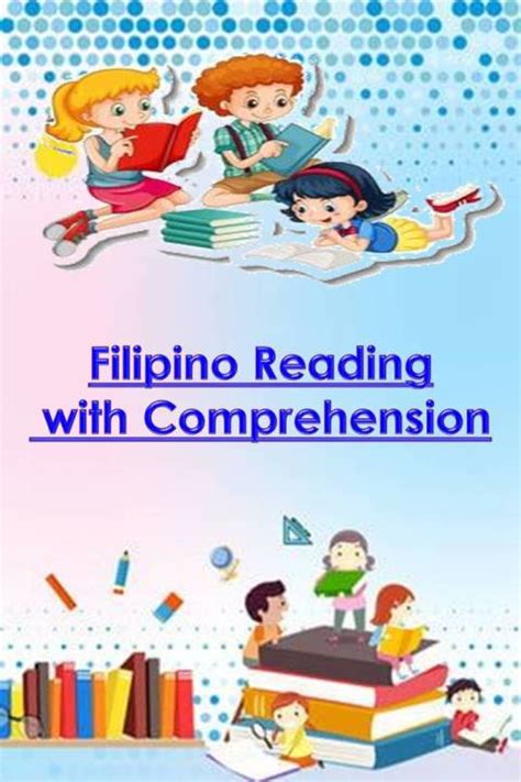 Filipino Reading Comprehension 16 Pages Free Bookbind Lazada Ph