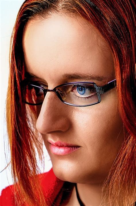 woman glasses portrait red · free photo on pixabay