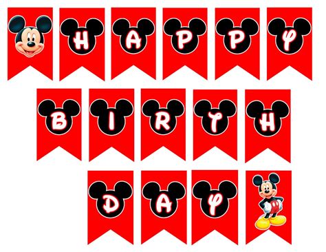 Mickey Mouse Banner Png Hd Png Pictures Vhvrs