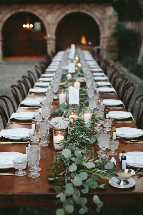 This Editor Married In Total Style Rustic Wedding Table Wedding