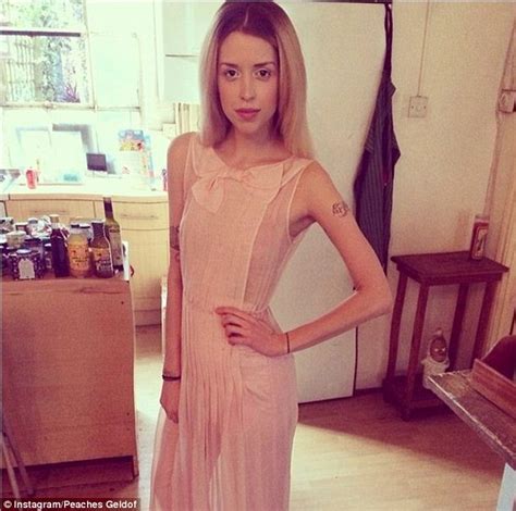 Peaches Geldof Shows Off Worryingly Skinny Frame In Pleated Pale Pink