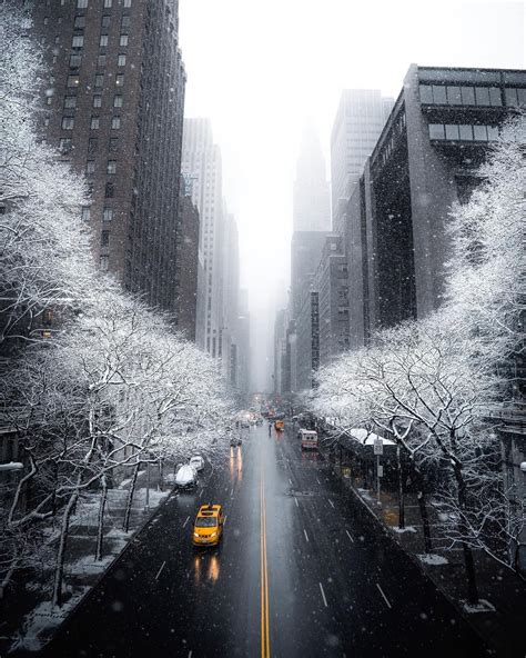 New York In Winter City Photography Landscape Photography Nature