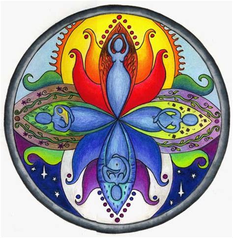 Goddess Mandala By Chaoticatcreations On Deviantart