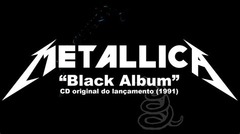 Metallica The Black Album Mostrando O Cd Original Do Lançamento Em