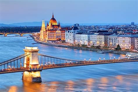 Cities On The Danube Worldatlas