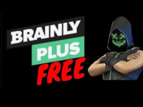 BRAINLY PLUS FREE TUTORIAL 