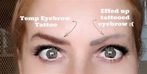 How much do custom tattoos cost? Stick On Eyebrows Temporary Tattoos - Shop With Me Mama