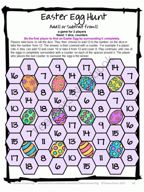 An animated film shows the events of palm sunday and. Fun Easter Egg Board Game for math! $ | Easter Ideas | Pinterest | Brain teasers, Math games and ...