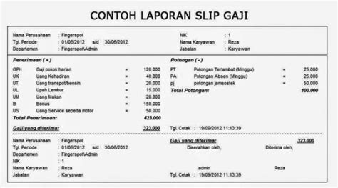 Slip gaji pegawai dan tenaga kependidikanperiode bulan oktober 2013. 7+ Contoh Slip Gaji Karyawan, Guru, Perusahaan, PNS [File ...