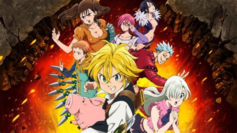 The seven deadly sins (japanese: THE SEVEN DEADLY SINS | Sitio Web Official (ES)
