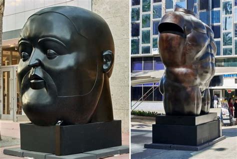 Strolling Past Fernando Botero Sculptures On Miami Beachs Lincoln Road
