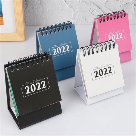 Mini Desk Calendar 2022 Pocket Calendar 2022 Small Desktop Calendar For