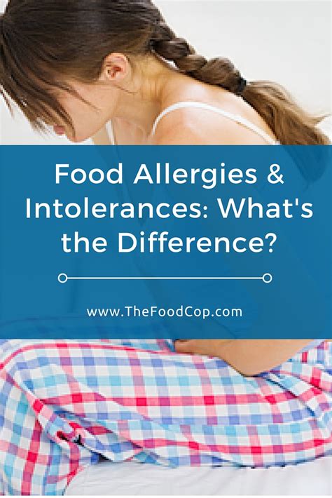 Food Allergies And Intolerances Whats The Difference The Food Cop