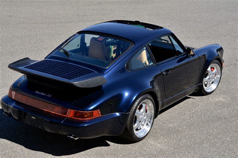 1994 Porsche 911 36 Turbo Finished In Midnight Blue Metallic With