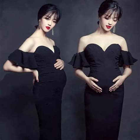 buy envsoll sexy maternity dresses for photo shoot pregnancy dress maternity
