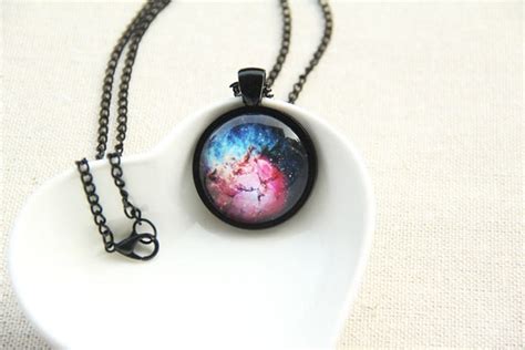 Items Similar To Galaxy Necklace Nebula Necklace Constellation