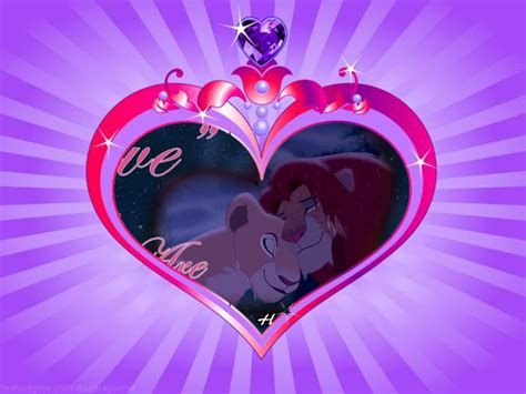 Simba And Nala Disney Valentines Day Fan Art 34477249 Fanpop