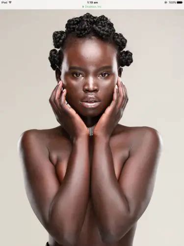Meet Beautiful 19 Year Old Dark Skinned Model Florence Baitio