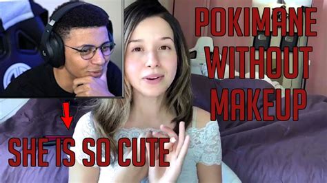 Pokimane No Makeup Reaction Youtube