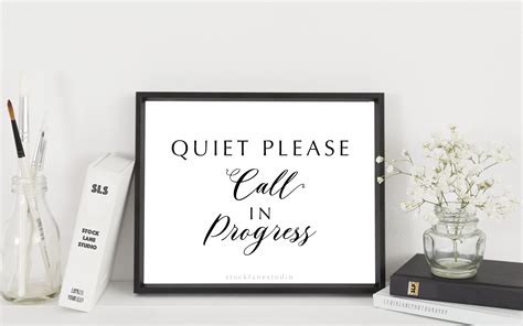 Quiet Please Class In Session Printable Home Office Or School Etsy