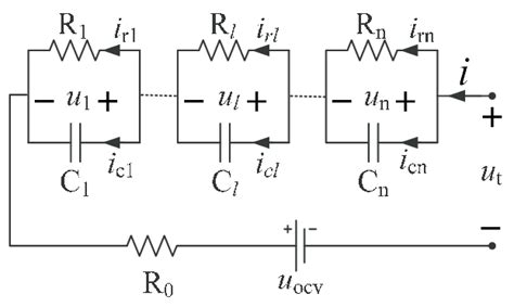Equivalent Circuit Model For A Li Ion Battery Download Scientific