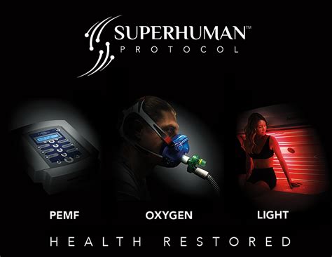 Superhuman Protocol Packages Pemf Hypermax Oxygen And Theralight
