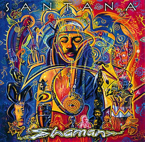 Santana Shaman Album Art Album Cover Art Santana Albums