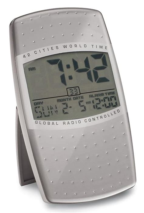 Msf Radio Controlled Clock With Display And Backlight Choice Of Radio