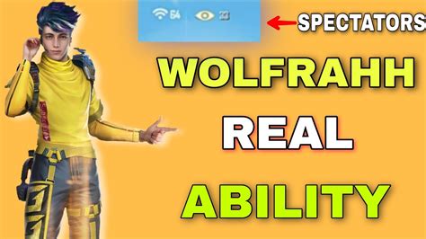 Menembak tepat sasaran merupakan kemampuan utama yang dibutuhkan dalam bermain free fire. Wolfrahh Character Ability in Free Fire | Wolfrahh Ability ...