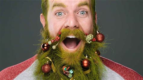 The 12 Beards Of Christmas Men Get In The Christmas Spirit With Their Festive Facial Hair