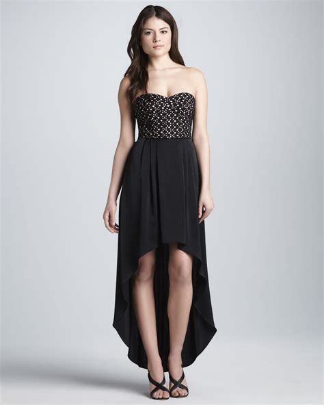 Strapless High Low Dress Dressed Up Girl