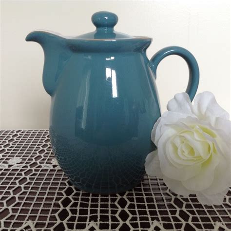 Denby Blue Coffee Pot Tea Pots Coffee Pot Tableware
